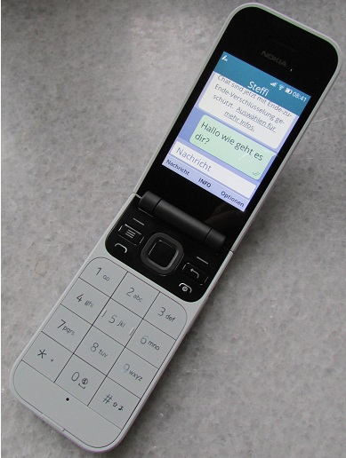 WhatsApp auf dem Nokia 2720 Flip