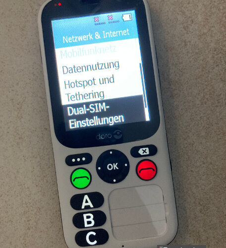 seniorenhandy_doro_780x hotspot dualsim einrichten