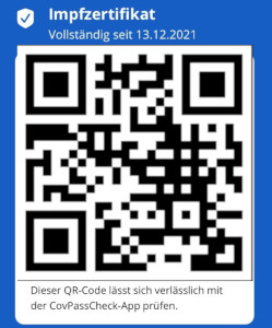 Covpass auf einem KaiOS