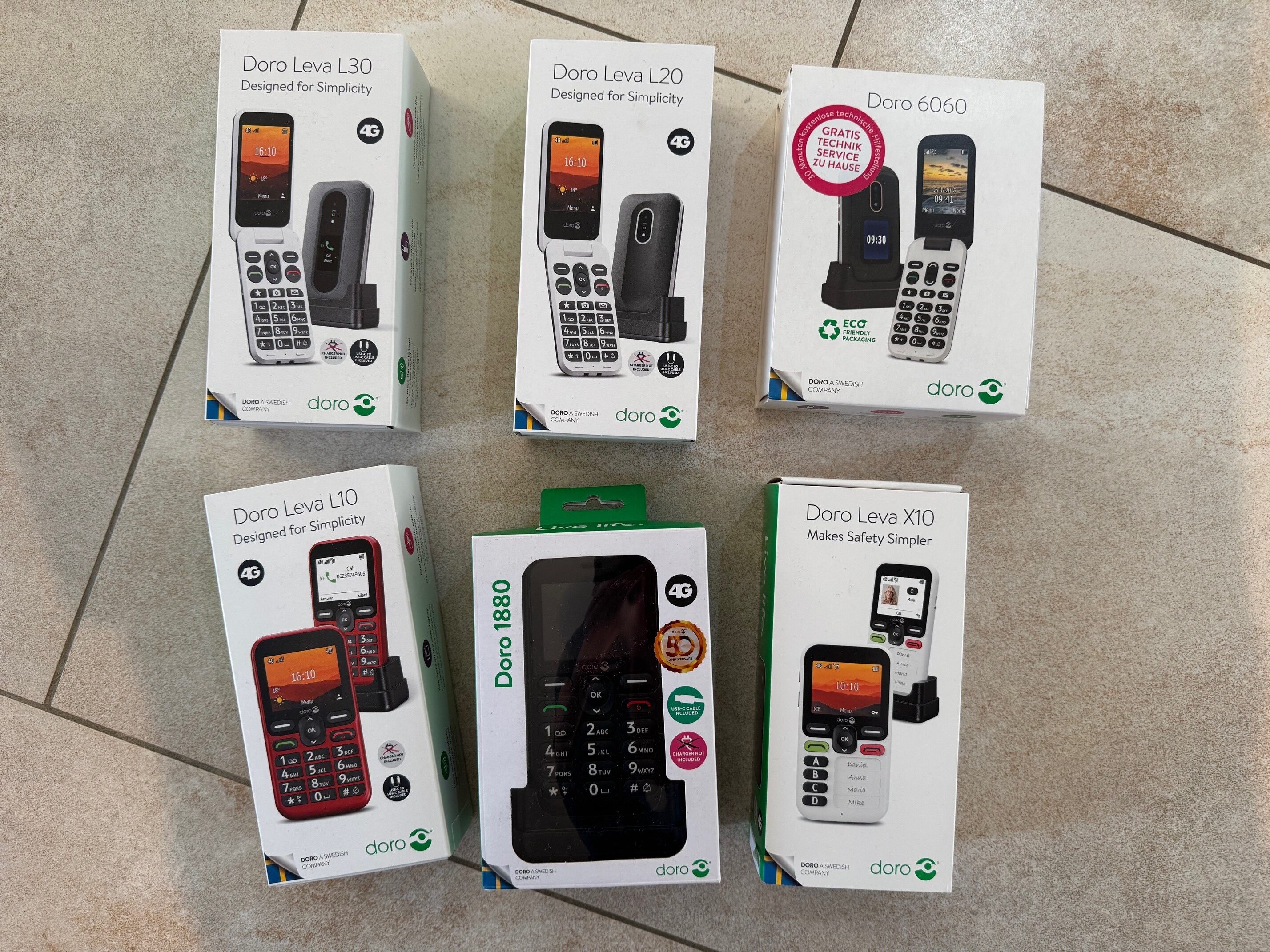 neue HAndy von Doro zum testen erhalten - Danke