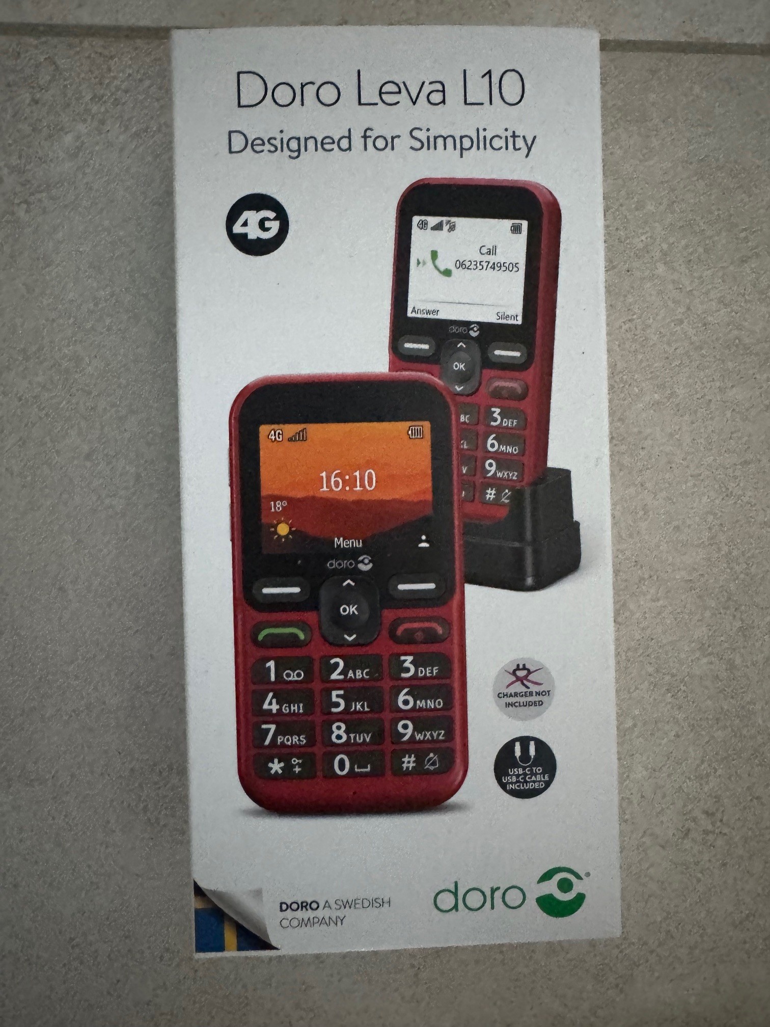 Das Handy Leva L10 von Doro