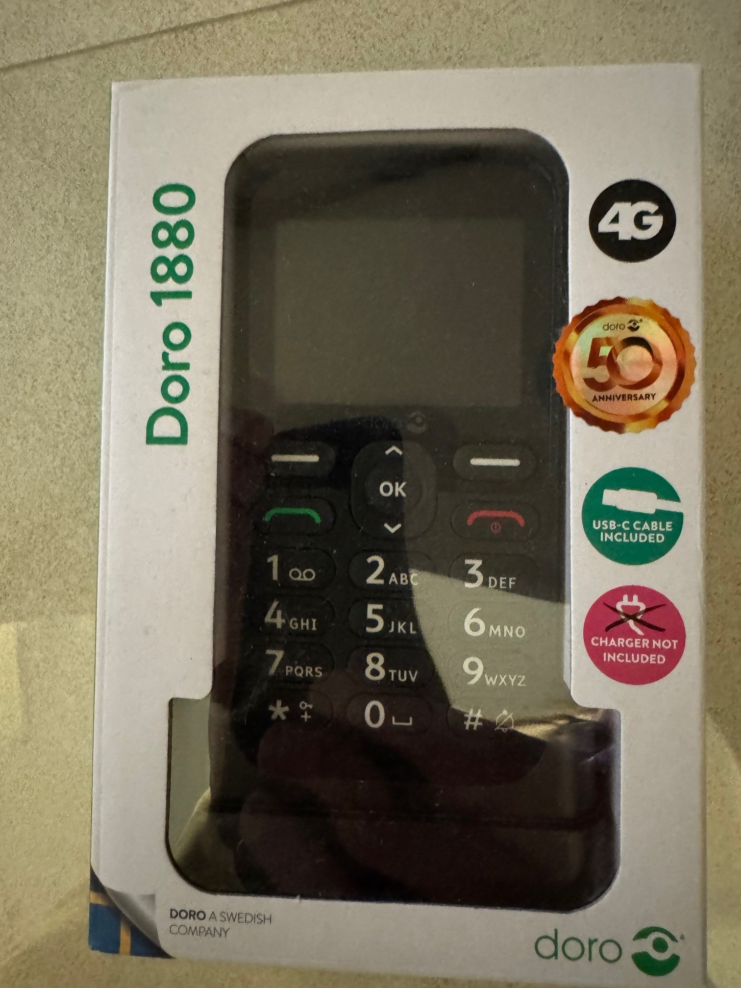 Neue Seniorentelefon 1880 4G von Doro