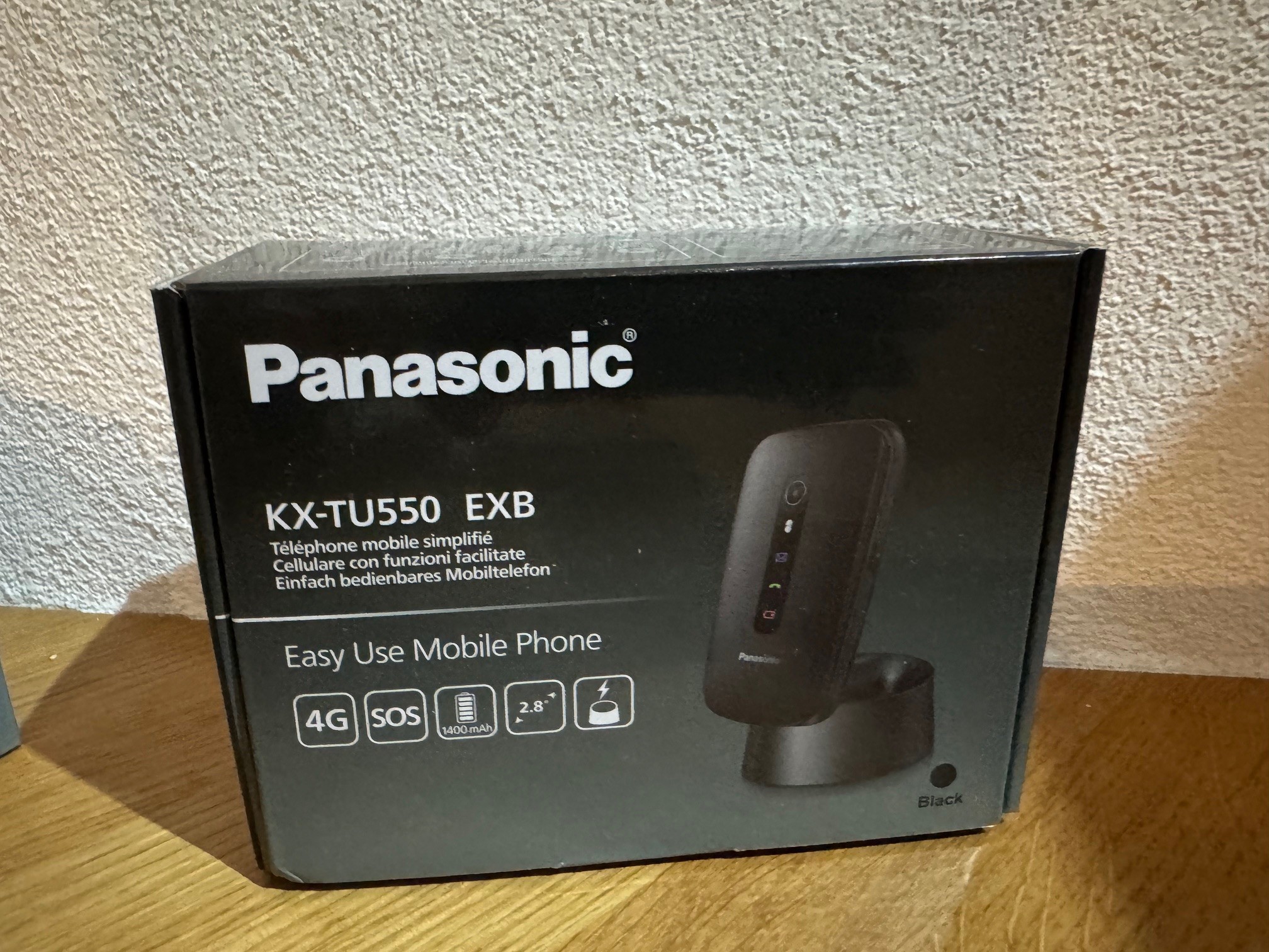 Pansonic Klaphandy kx-tu550 exb